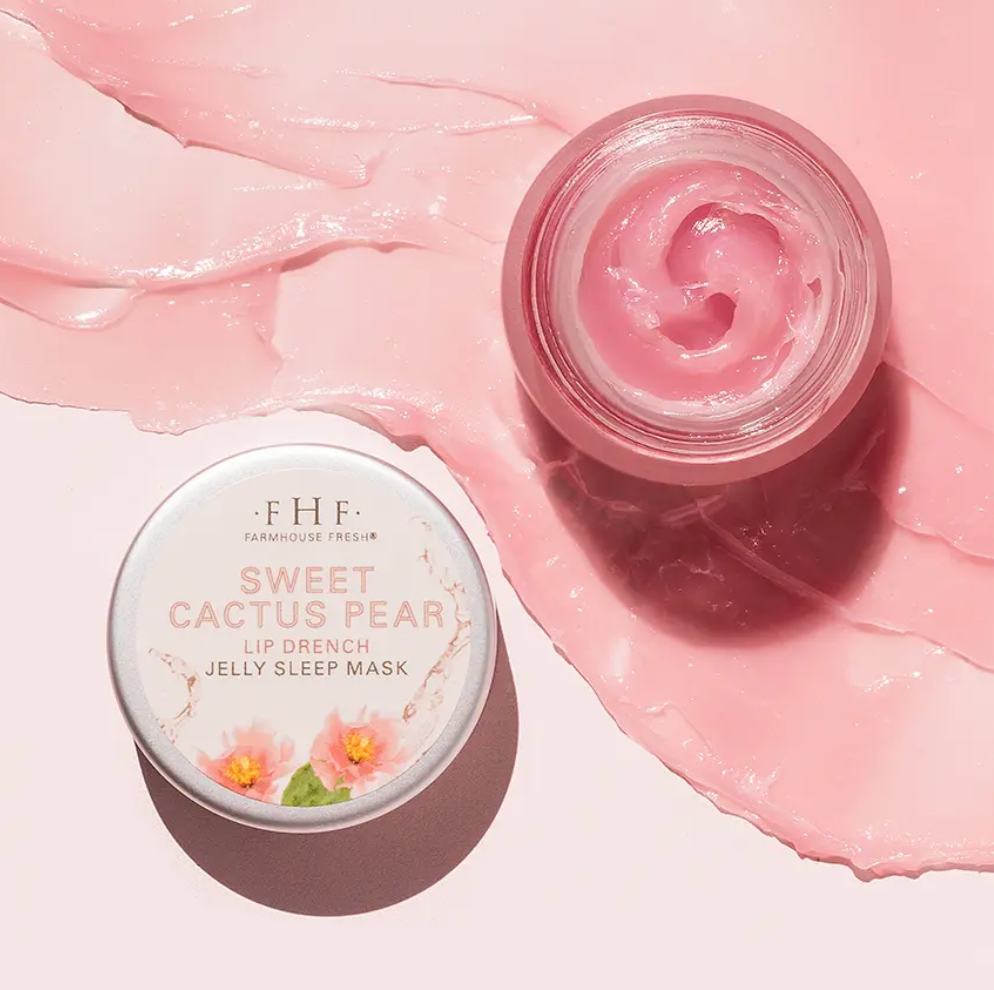 Sweet Cactus Pear Lip Sleep Jelly Mask