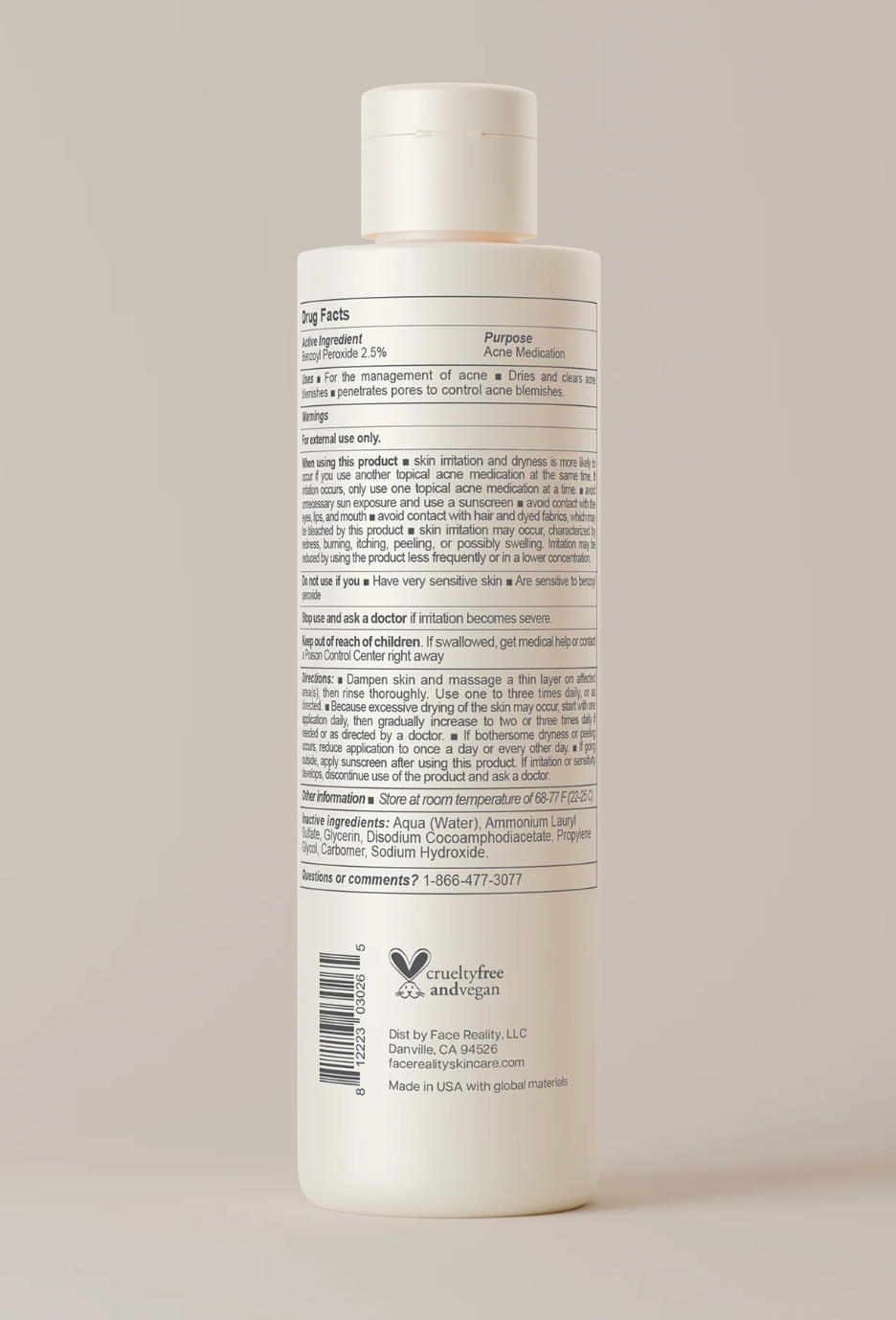 Acne Face & Body Wash